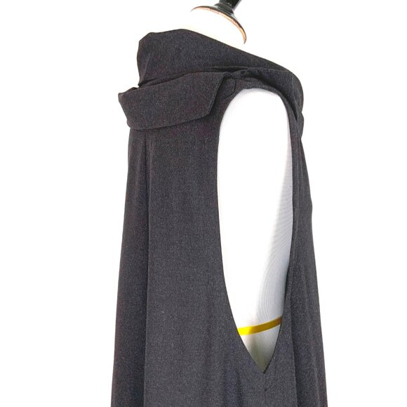 Moyuru Japan One Piece Dress Sleeveless Gray Polyester Medium - Large - Picture 11 of 16